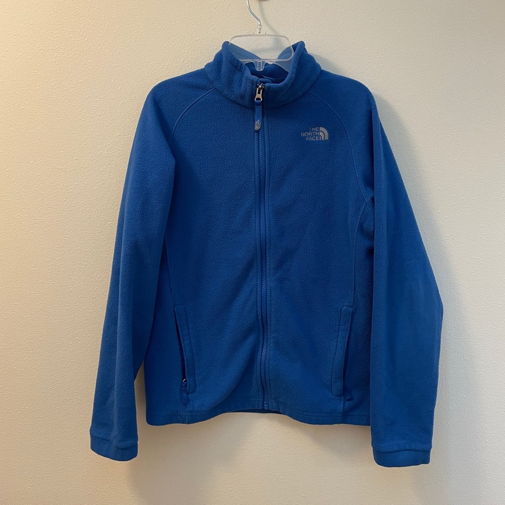 North face boys 14/16 fleece zip up